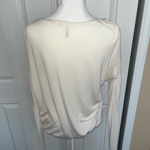 White long sleeve shirt